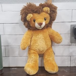 Build A Bear Lovable Lion Heart Shape Head Plush